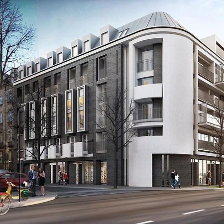 Lägenhet Studio på 35 m² i Poznan centrum med 1 badrum  Exteriör bild