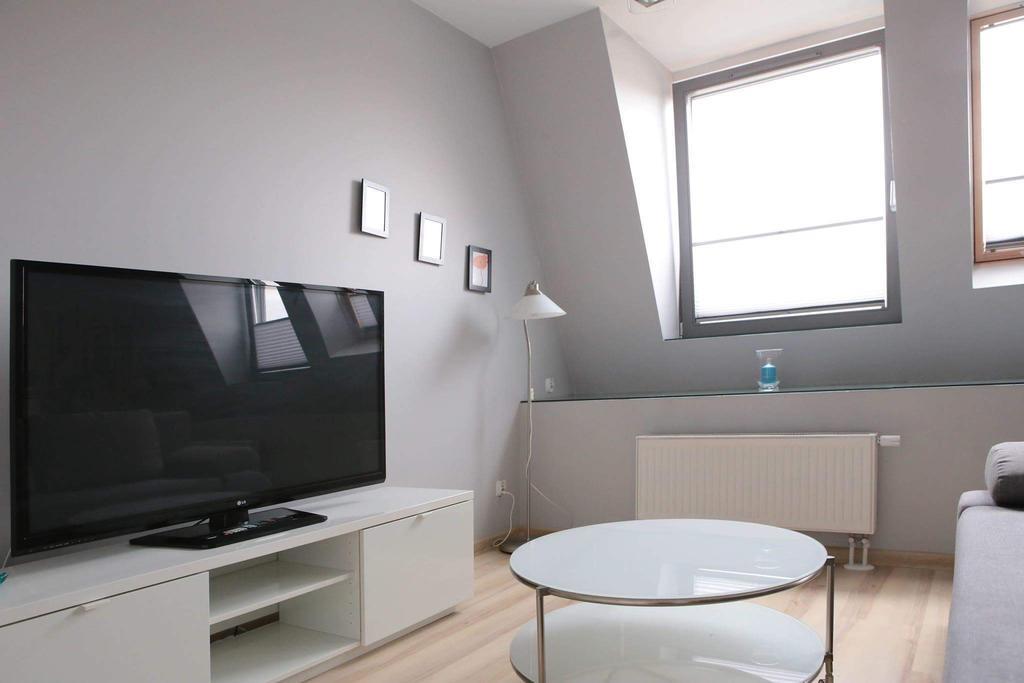 Lägenhet Studio på 35 m² i Poznan centrum med 1 badrum  Exteriör bild