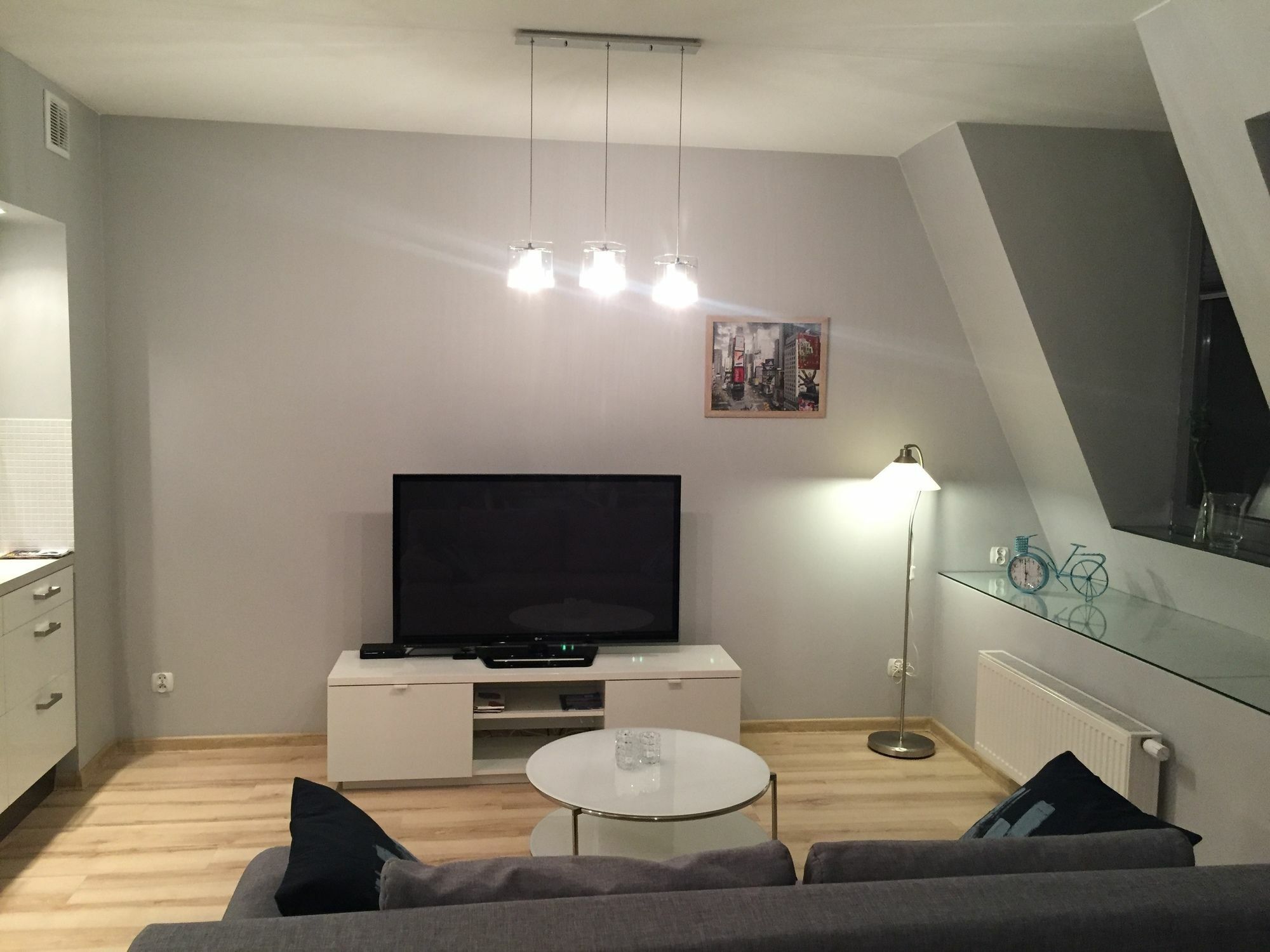 Lägenhet Studio på 35 m² i Poznan centrum med 1 badrum  Exteriör bild
